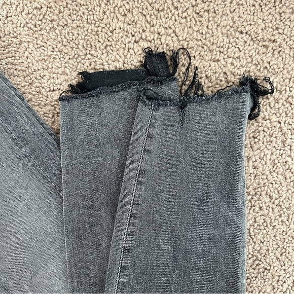 Agolde Women's Sophie Hi Rise Skinny Amplify Jeans in Dark Grey Black sz 30 - Picture 13 of 14